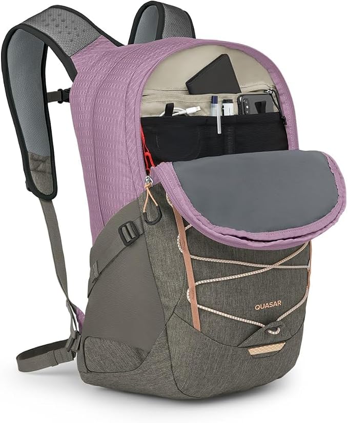 Osprey Quasar 26L Commuter Backpack, Pashmina/Tan Concrete - Image 9