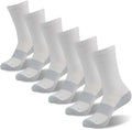 FOOTPLUS Hiking Copper Compression Socks, Unisex Cushioned Sole Arch Support by FOOTPLUS