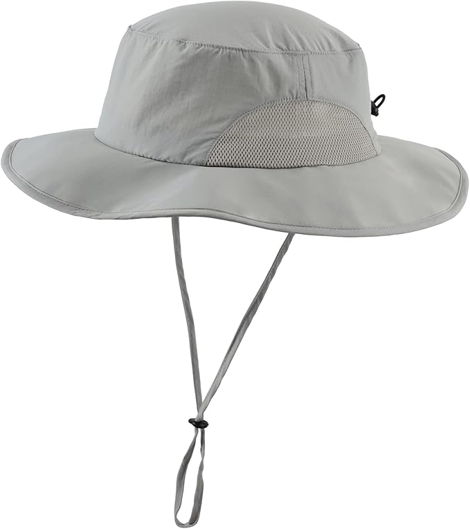 Home Prefer UPF50+ Mens Sun Hat Wide Brim Fishing Hat by HomePreferHatsCaps