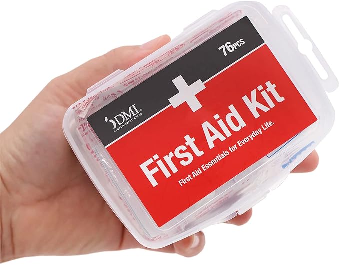 DMI 76-Piece First Aid Kit and TUMS 12 Count Smoothies Extra Strength 750mg - Image 2