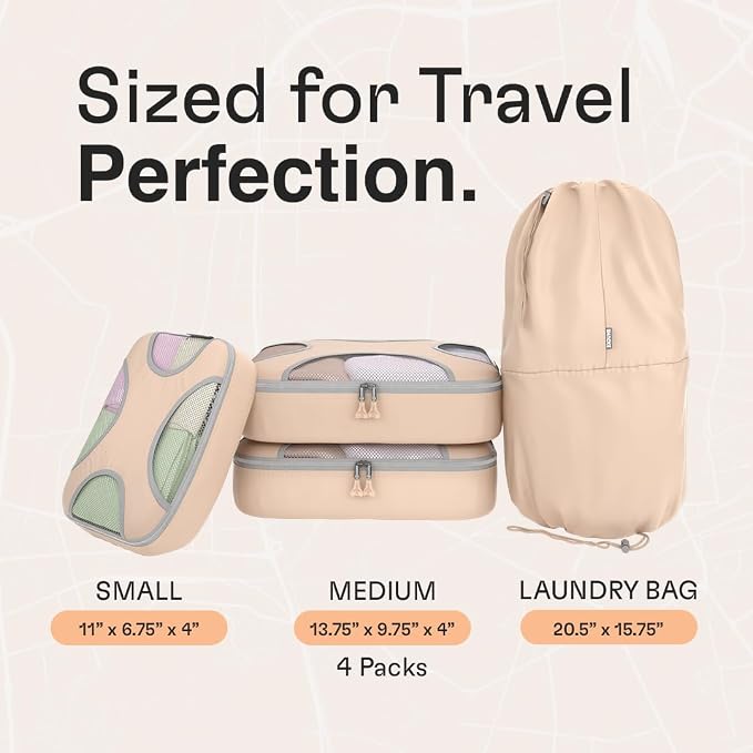 Shacke 6 Set Packing Cubes for Travel - Image 3