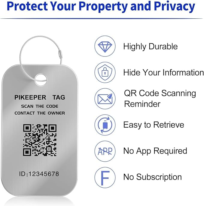 Smart Luggage Tags 2-Pack - Image 2