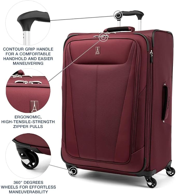 Travelpro Maxlite 5 Softside Expandable Checked Luggage - Image 2