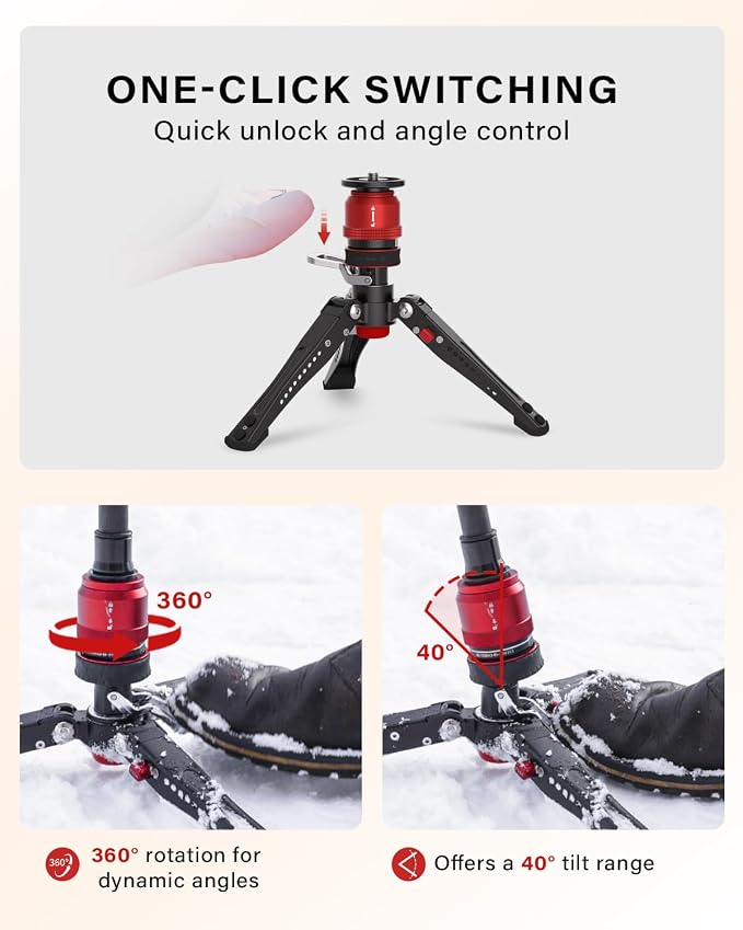 IFOOTAGE 71”Carbon Fiber Monopod - Image 2