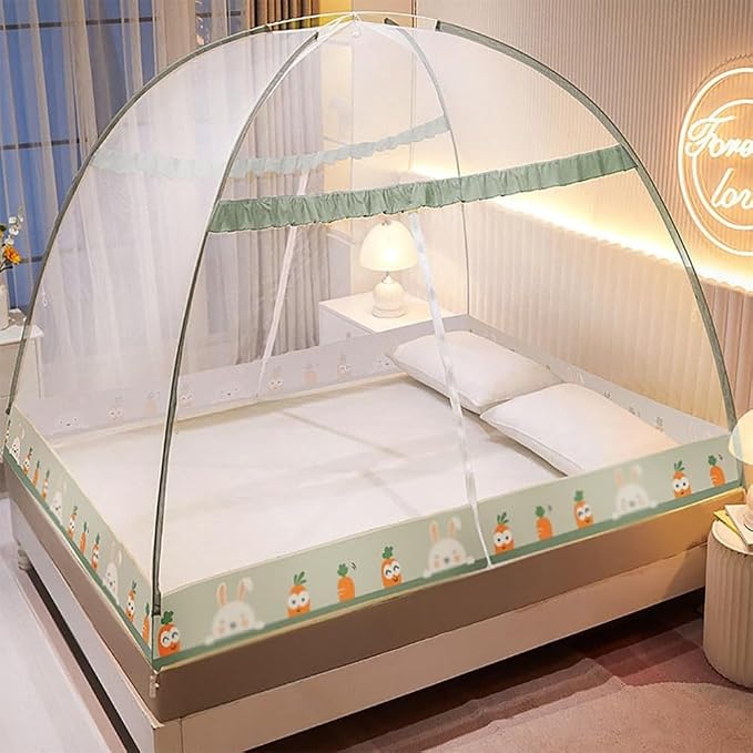 Pop-Up Mosquito Net Tent for Beds Portable Folding Canopy - Image 3
