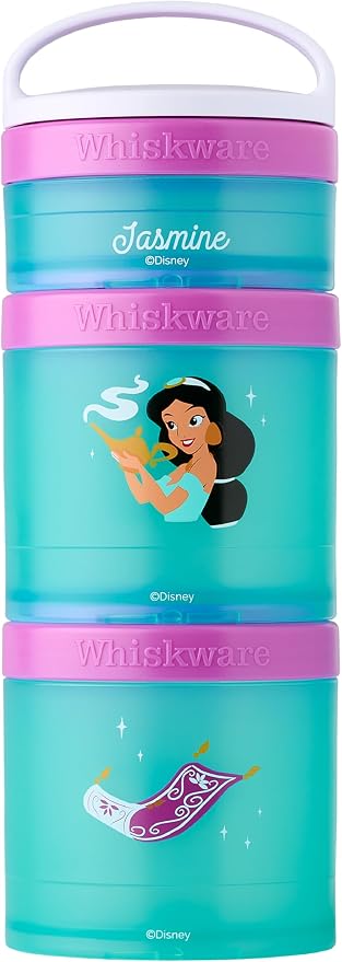 Whiskware Disney Princess Aladdin, Stackable Snack Containers by Whiskware
