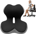 Buttocks Cushion for Office Chair Memory Foam Seat Pad for Butt Support by OuYezy