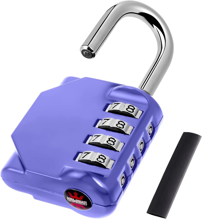 CL11VP Combination Lock, 4 Digit Outdoor Combination Padlock Set Your own by KAWAHA