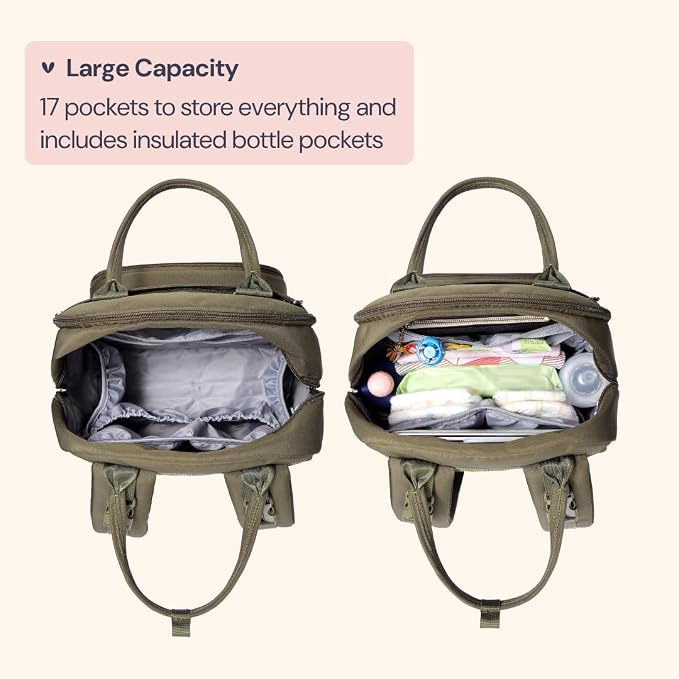 BabbleRoo Diaper Bag Backpack - Image 3