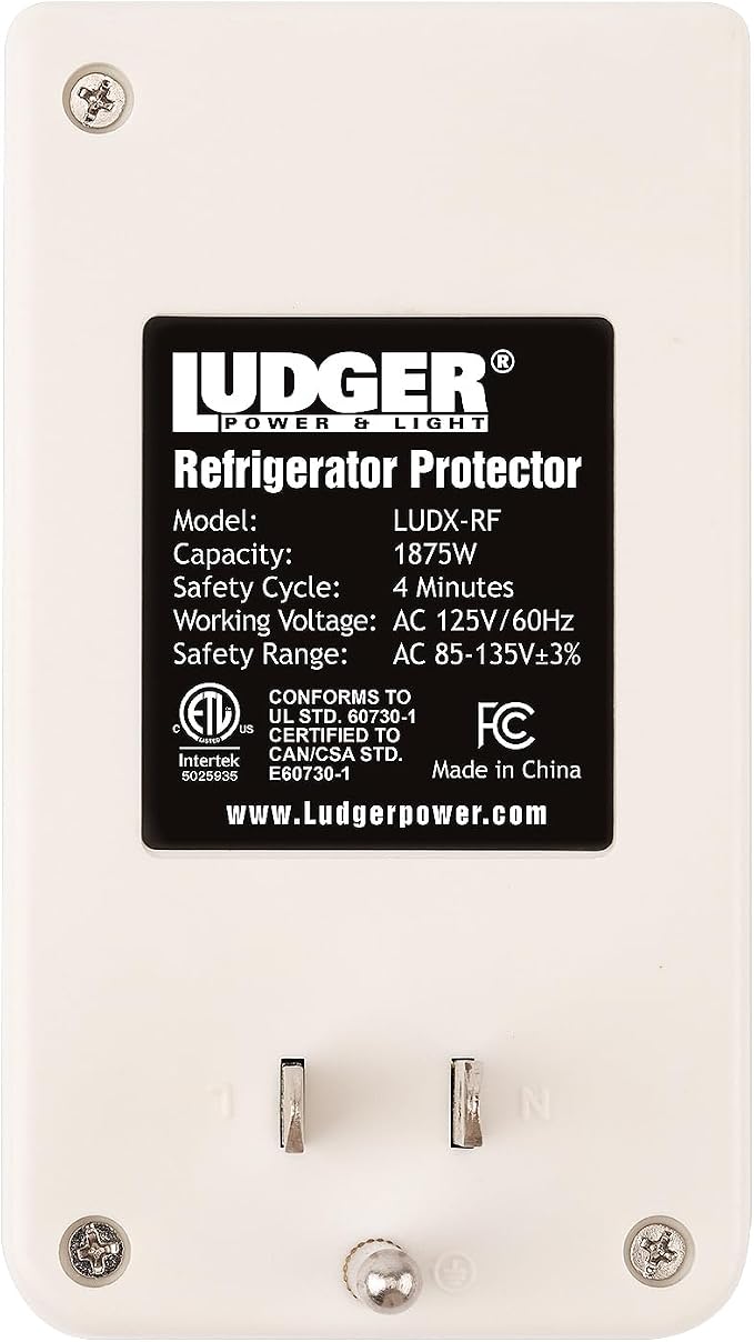 Ludger Power Surge Protector for Refrigerator, ETL Certified, Connects to Most - Image 4