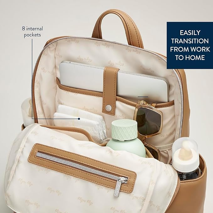 Itzy Ritzy Eras Diaper Bag Backpack – Large Capacity Backpack Diaper Bag - Image 5
