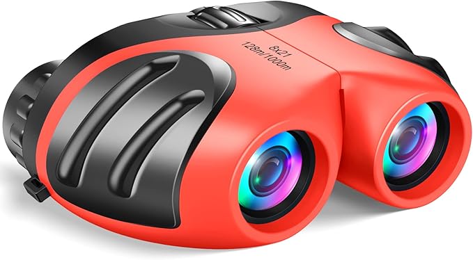 LET'S GO! Binocular for Kids, Compact High Resolution Shockproof Binoculars by LETSGO