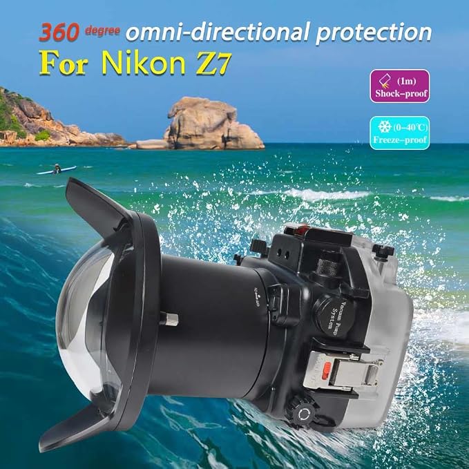 Sea frogs 40M/130ft Underwater Camera Housing Waterproof Case - Image 5