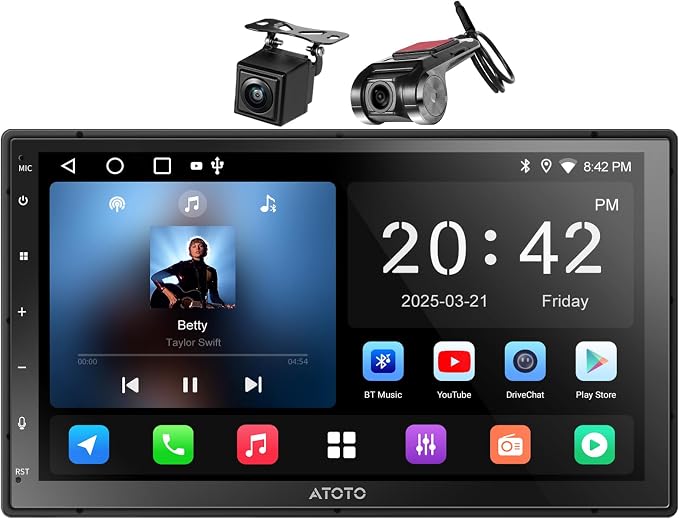 A5L Android Double Din Car Stereo by ATOTOZONE