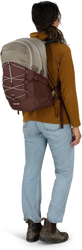 Osprey Quasar 26L Commuter Backpack, Pashmina/Tan Concrete - Image 2