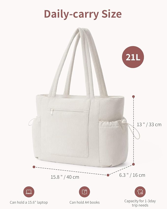 ECOHUB Tote Bag for Women, Work Tote Bags - Image 7