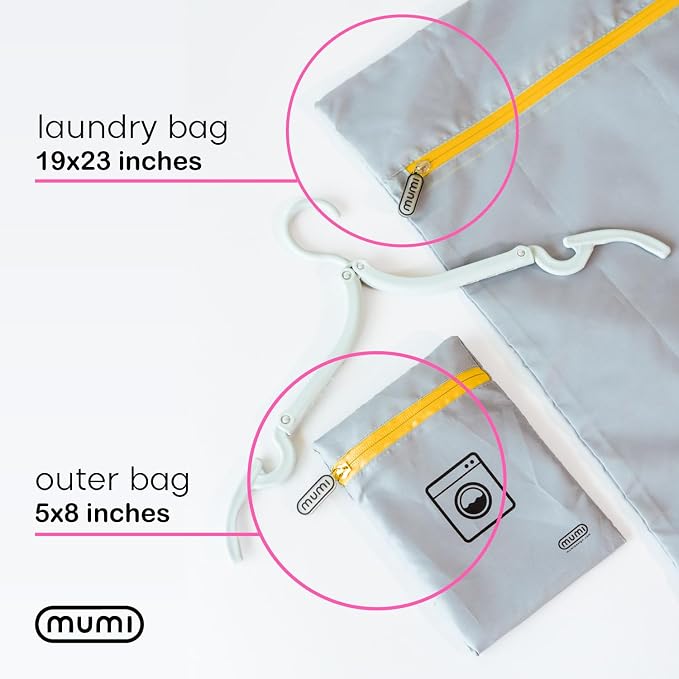 MUMI Travel Laundry Bag – Moisture & Smell-Proof Wash Bag - Image 6