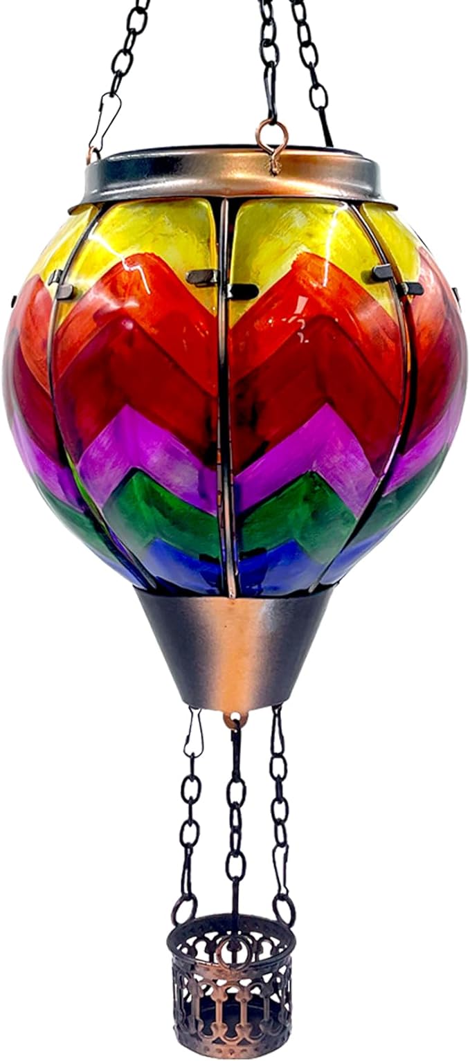 Hot Air Balloon Solar Lantern by OUISJYER