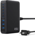USB C Charger 415W USB C Charger Block, 8-Ports GaN IV Fast Charging Station Hub by Kioson