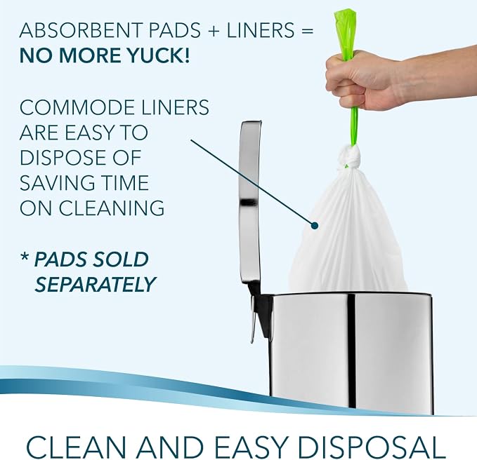 Disposable Bedside Commode Liners - Image 7