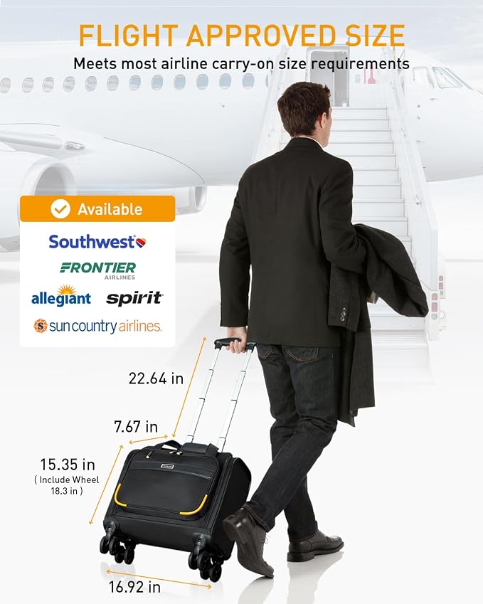 Rolling Laptop Bag - Image 4