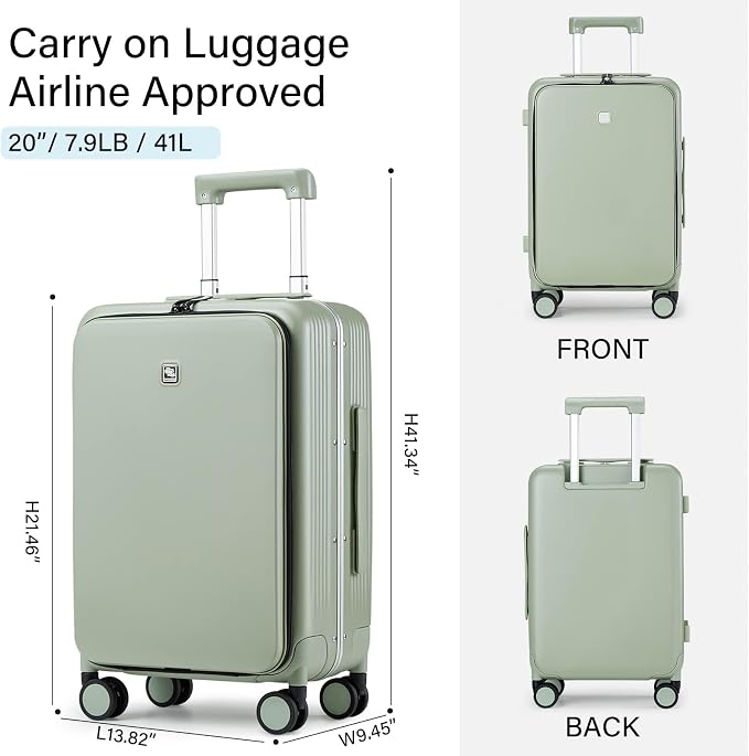Hanke Grace Hard Shell Suitcases - Image 3