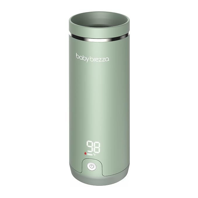 Baby Brezza SuperFast Portable Baby Bottle Warmer – 67% Faster by BabyBrezza