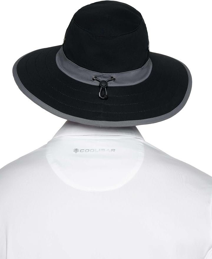 Coolibar UPF 50+ Men's Women's Matchplay Golf Hat - Image 5