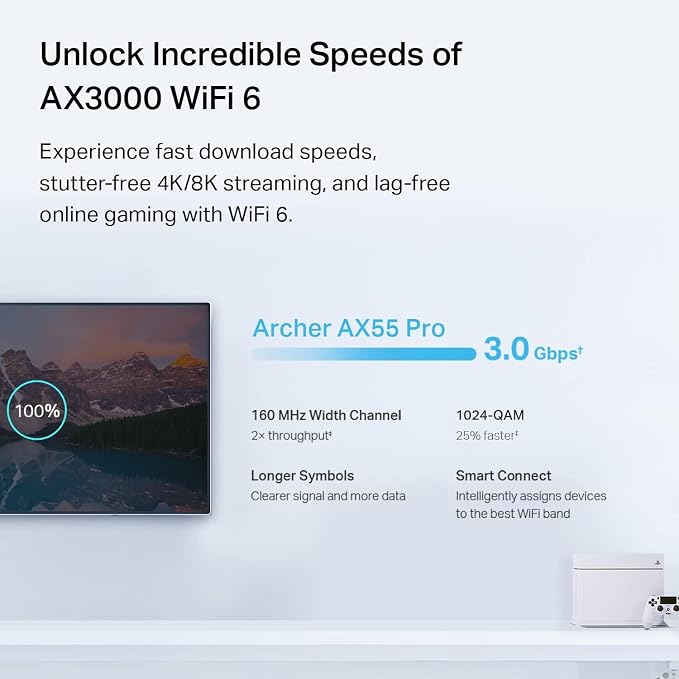 TP-Link AX3000 WiFi 6 Router - Image 6