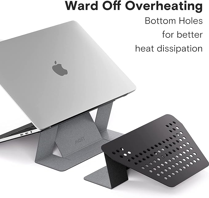 MOFT Laptop Stand for Desk, Stick-On Computer Stand - Image 4