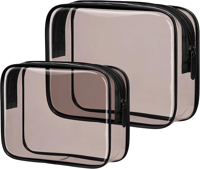PACKISM Clear Makeup Bags by Packism