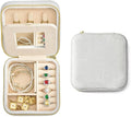 TAIMY Travel Jewelry Case, Small Plush Velvet Travel Jewelry organizer by TAIMY