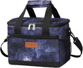 iknoe Large Foldable Cooler Bag, 8.5L Insulated Lunch Bag, Leakproof Lunch by Iknoe