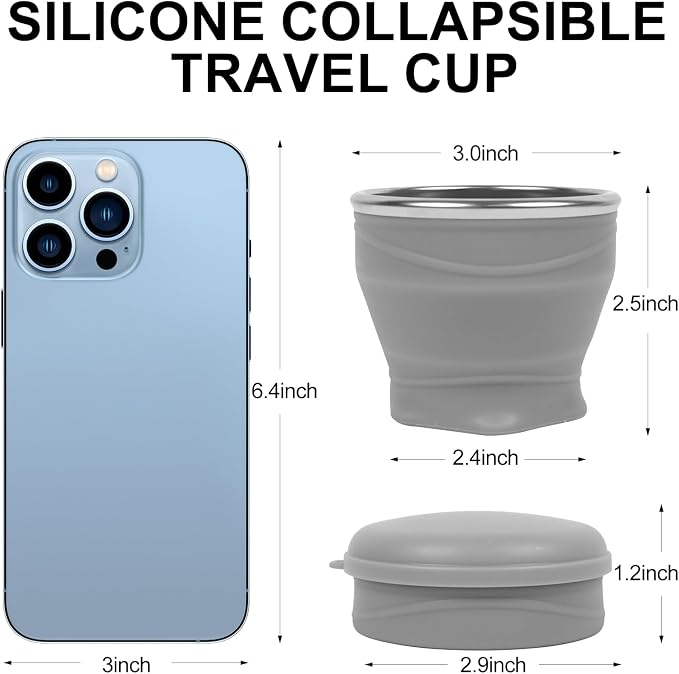 Collapsible Water Cup 6oz/180ml - Image 3
