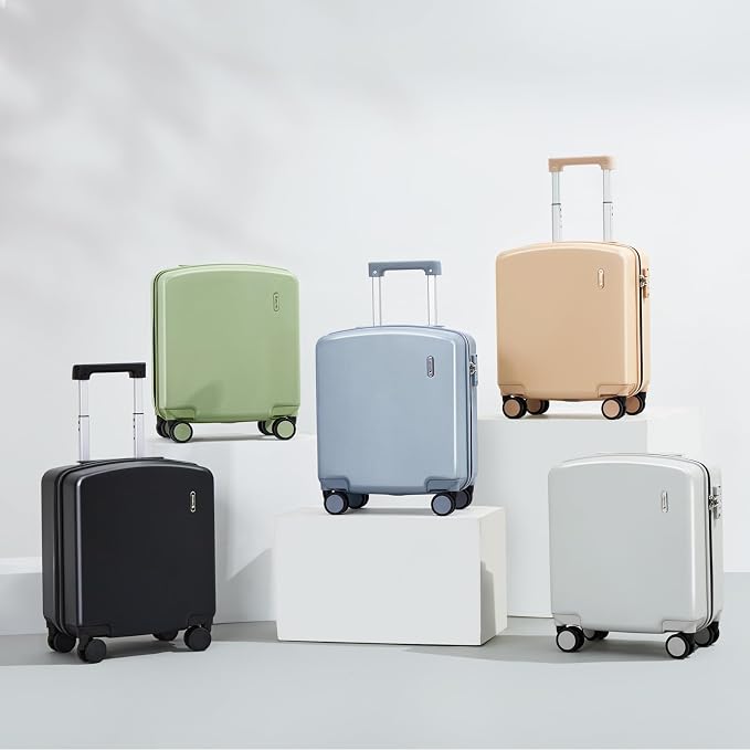 Hanke 16 Inch Underseat Carry On Luggage, Airline-Approved Hard Shell Small - Image 10