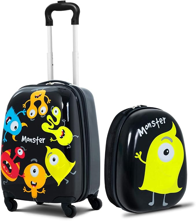 HONEY JOY Kids Luggage, Lightweight Toddler Girls Suitcase, Durable ABS by HONEYJOY
