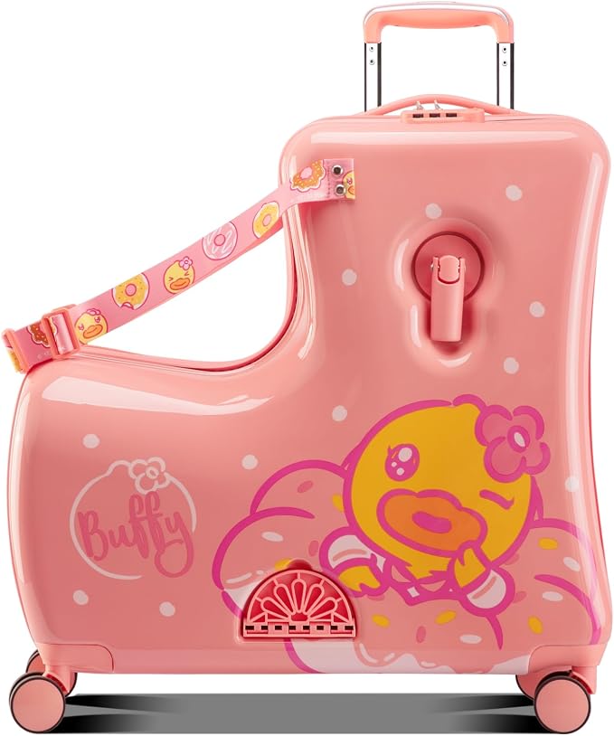 Kids' Lightweight Ride on Luggage by AOWEILA
