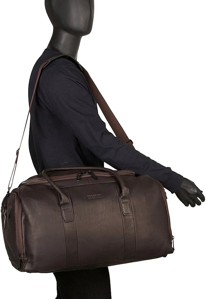 Kenneth Cole REACTION Duff Guy Colombian Leather 20" Single Compartment Top - Image 7