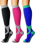 CHARMKING Compression Socks for Women & Men Circulation 15-20 mmHg is Best by CHARMKING