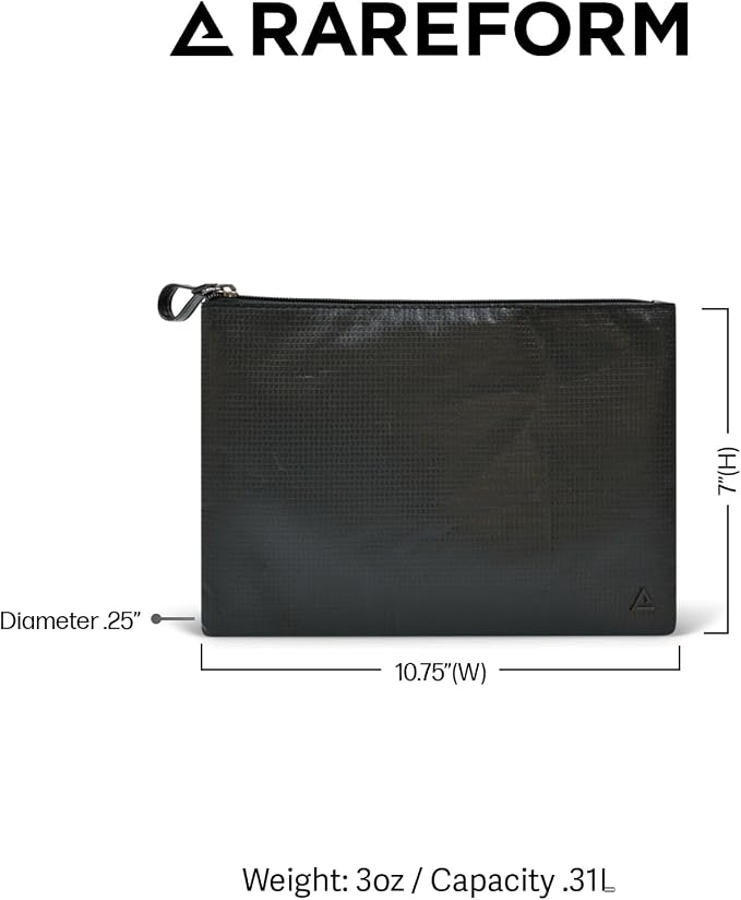 Rareform Essentials Organizer Pouch | Travel Accessory Bag, Protects Tech - Image 6