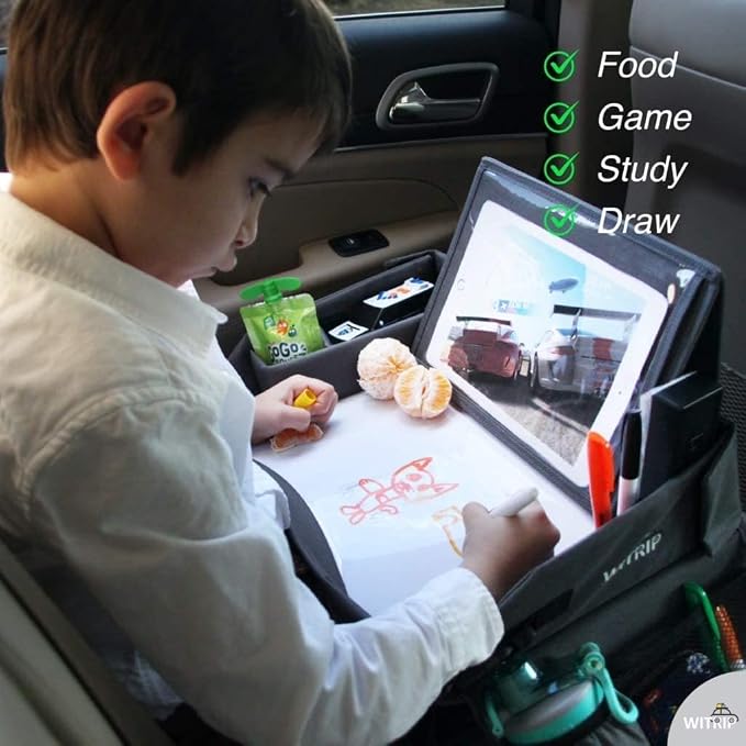 Kids Travel Tray with Dry Erase Board - Image 9