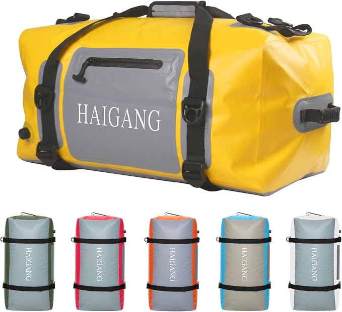 110L Waterproof Duffel Bag Heavy Duty Dry Bag Outdoors Large Storage Sack by Haigang