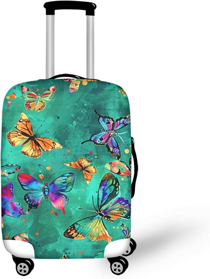Butterflies Print Baggage Covers by Dremagia