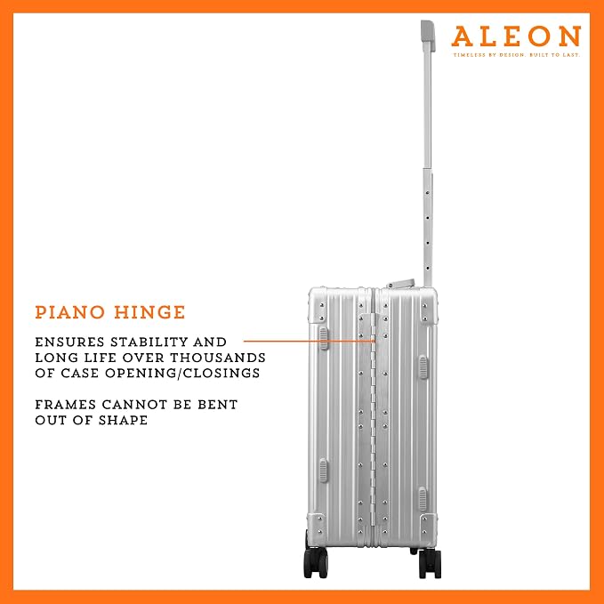 All Aluminum Lightweight Carry-On Luggage - Image 6