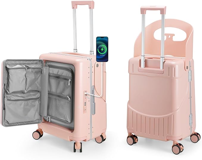 Ride On Luggage with Foldable Seat by WelcometoLUGSUITEE