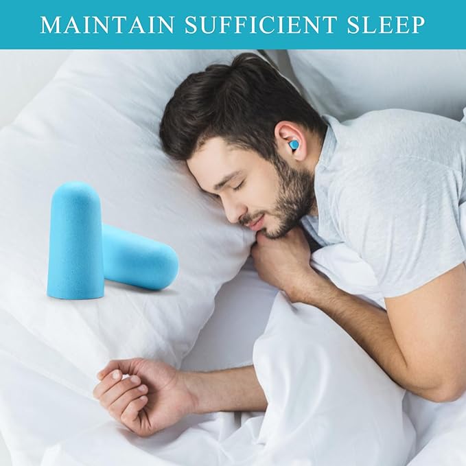30Pair Soft Foam EarPlugs, 32dB Disposable Sound Blocking Noise Cancelling Ear - Image 6