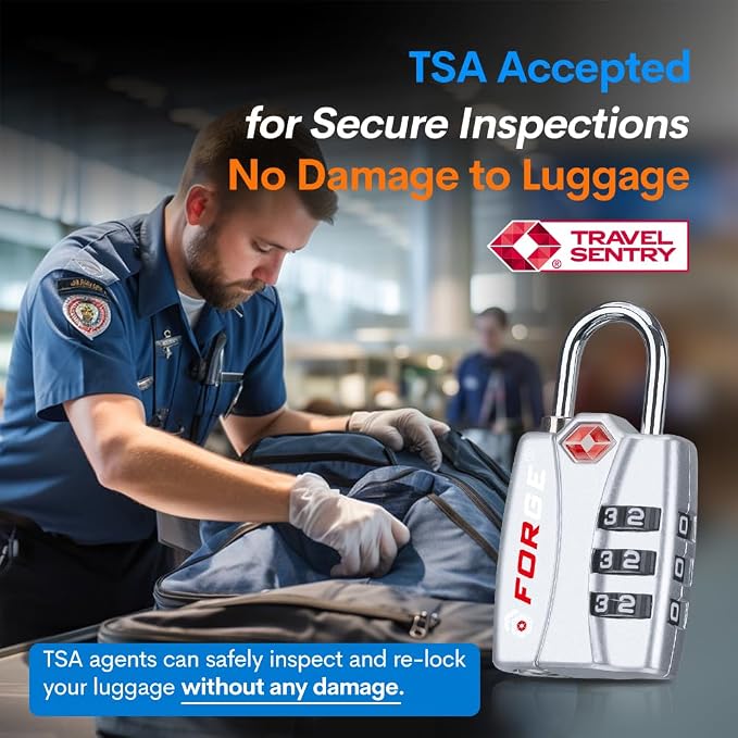 Forge TSA Luggage Combination Lock - Image 2