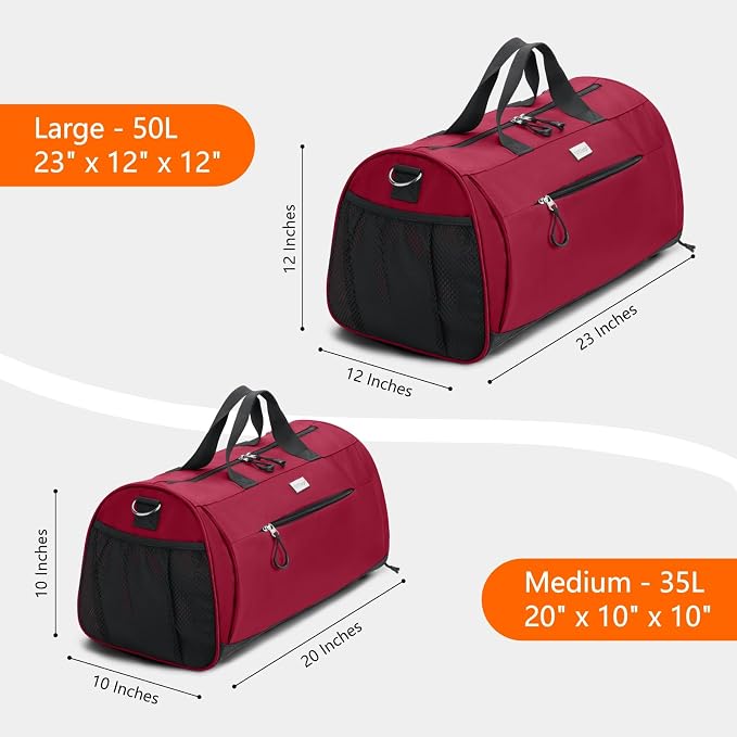 TOPDesign Gym Bag for Women & Men, Unisex Duffel Bag - Image 4