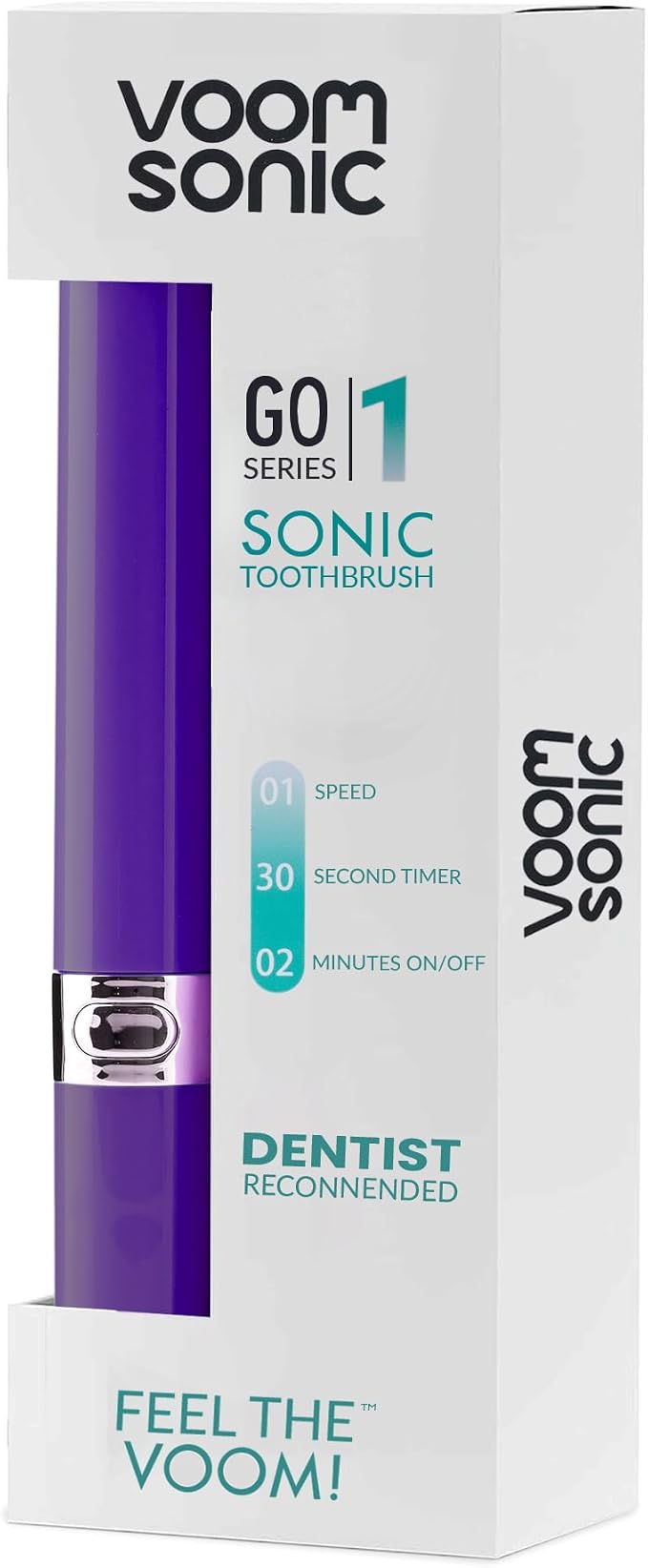 Voom Sonic Go 1 Series Travel Electric Toothbrush | Travel Toothbrushes - Image 2