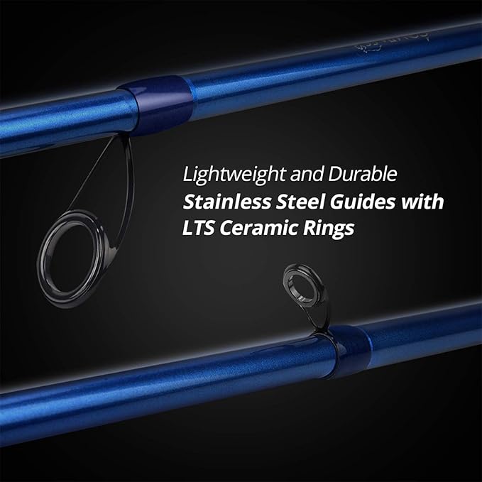 KastKing Compass Telescopic Fishing Rods and Combo, Sensitive Graphite - Image 4